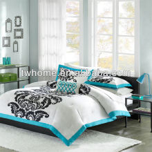 Mi Zone Florentine Mini Bettwäsche Duvet Cover Print Duvet Cover Set Blau